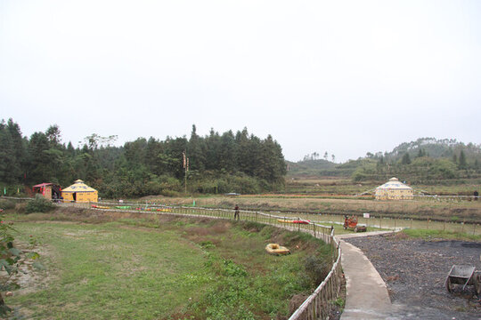 草原蒙古包