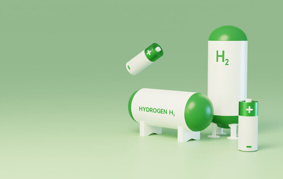 新能源绿能环保可持续氢能3D