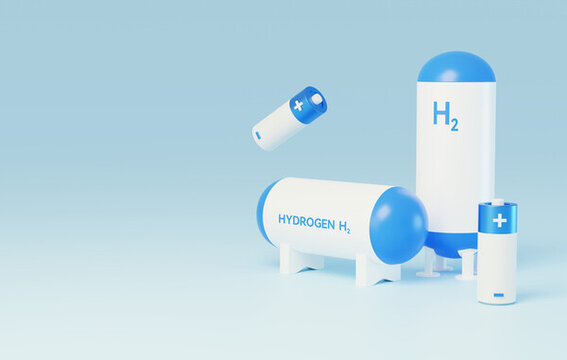 新能源清洁环保可持续氢能3D