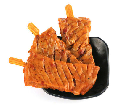 蘭花豆干串