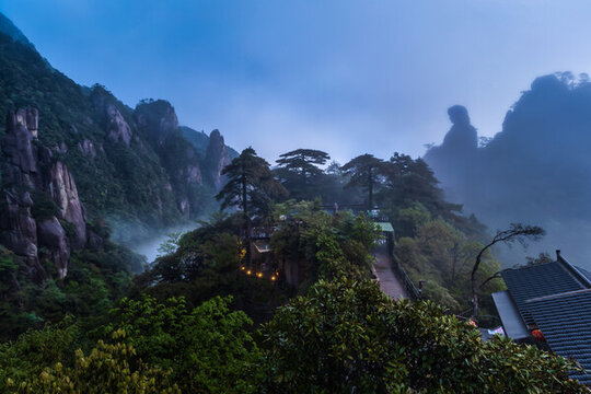 世界地質(zhì)公園江西三清山風(fēng)光