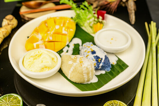 冰淇淋芒果糯米飯