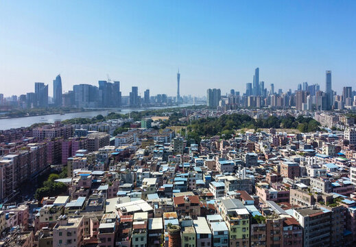 廣州市城市天際線風光