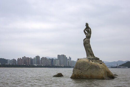 珠海地標漁女