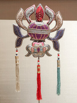 清代刺繡荷包