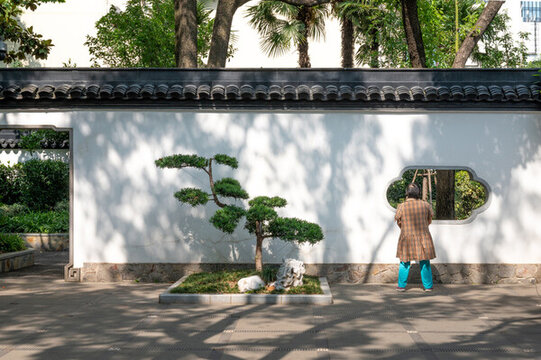 中式園林圍墻及漏窗