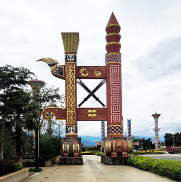 景頗族建筑
