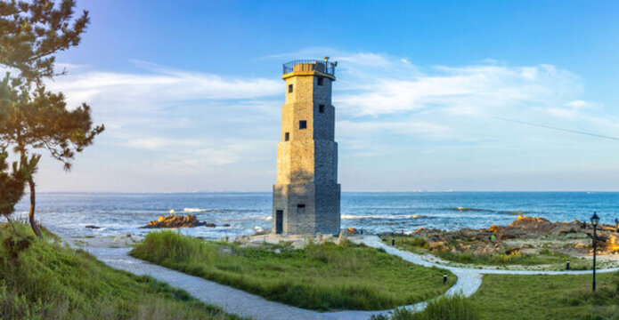 山東日照任家臺(tái)海邊瞭望臺(tái)