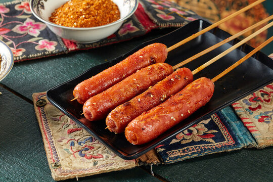 碳烤香腸肉腸