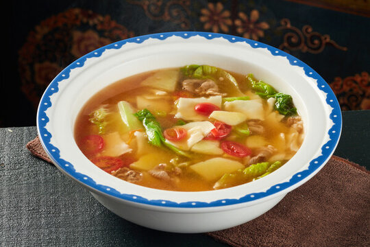 羊肉汆面片
