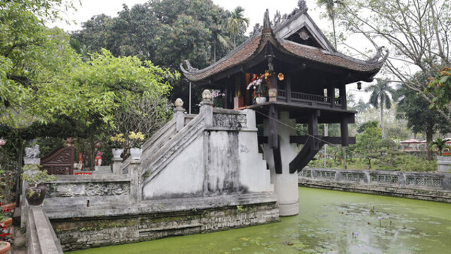 越南河內(nèi)獨(dú)柱寺