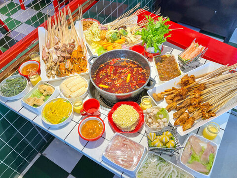 串串麻辣燙套餐