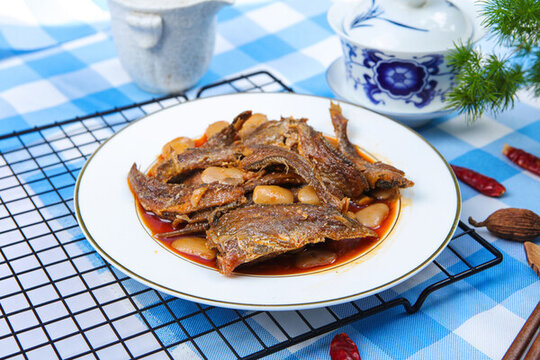 白扁豆燒黃花魚