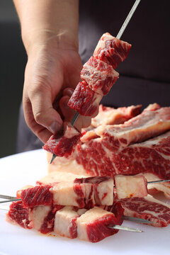 安格斯鐵板大片牛肉
