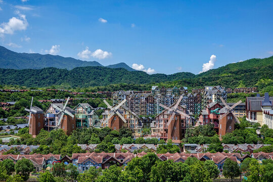 異域風情風情高檔住宅建筑