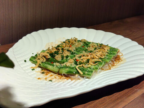 金蒜蒸銀魚勝瓜
