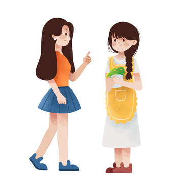 兩個女孩