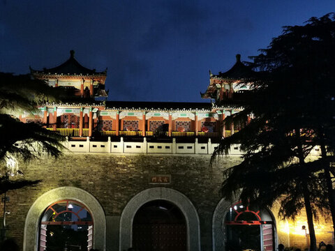 玄武門夜景