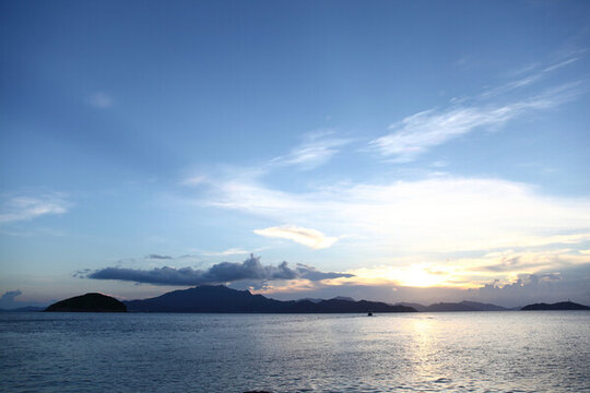 大海海島
