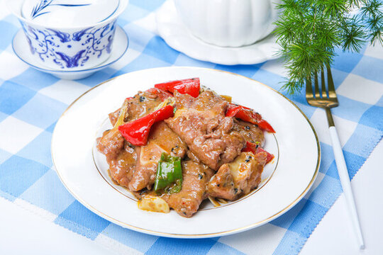 色香味俱全的黑椒豬排
