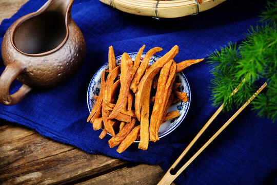 香甜濃郁的紅薯?xiàng)l