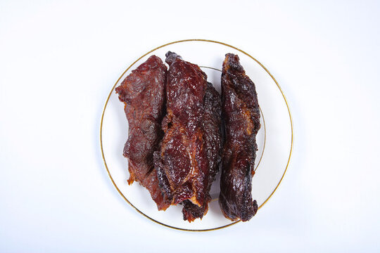 色澤鮮艷的燒肉