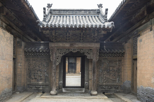 常家花園磚雕照壁
