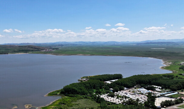 張家口壩上閃電湖