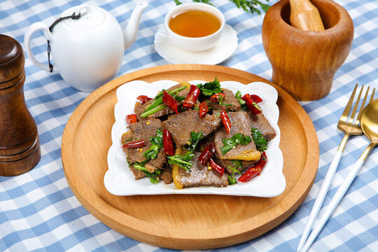 美味爽口的涼拌牛肉