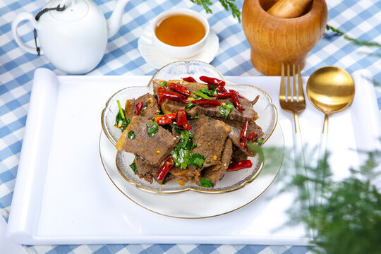 美味爽口的涼拌牛肉