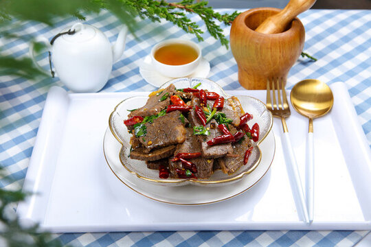 美味爽口的涼拌牛肉