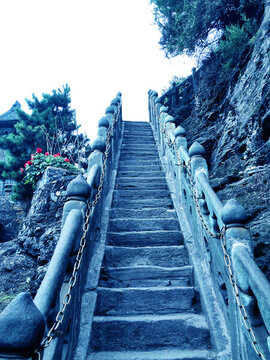 武當(dāng)山石臺(tái)階
