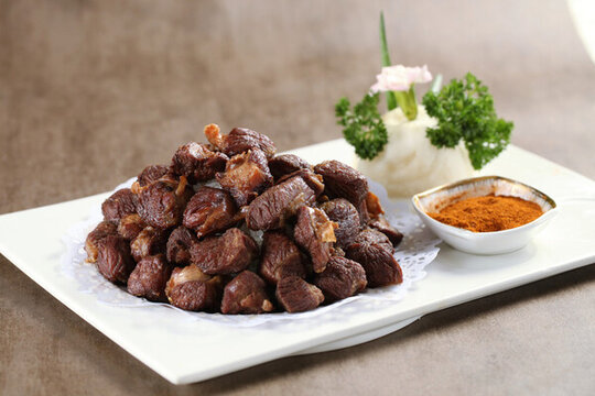 干炸護(hù)心肉