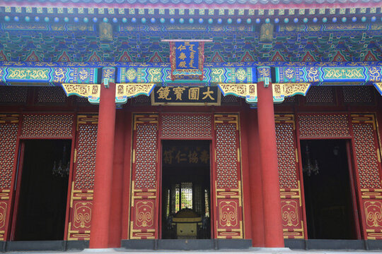 頤和園仁壽殿匾額