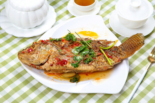 美味的酸辣魚