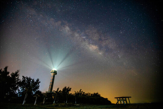 南極村星空