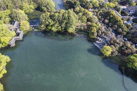 杭州西湖浴鵠灣