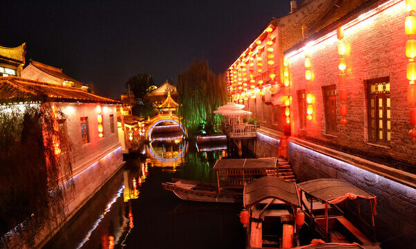 山東棗莊臺(tái)兒莊古城