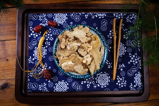 中藥材白術(shù)