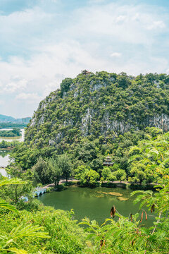 廣東肇慶七星巖旅游南華亭