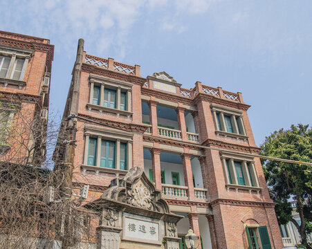 鼓浪嶼寧遠(yuǎn)樓的歷史風(fēng)貌建筑