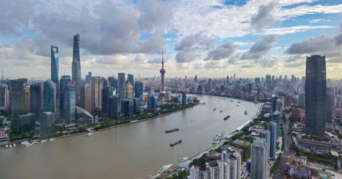 上海黃浦江兩岸風(fēng)光