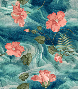 不分色印花滿鋪