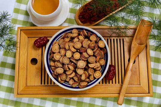 中藥材炙甘草