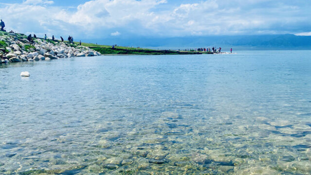 新疆賽里木湖自然風景