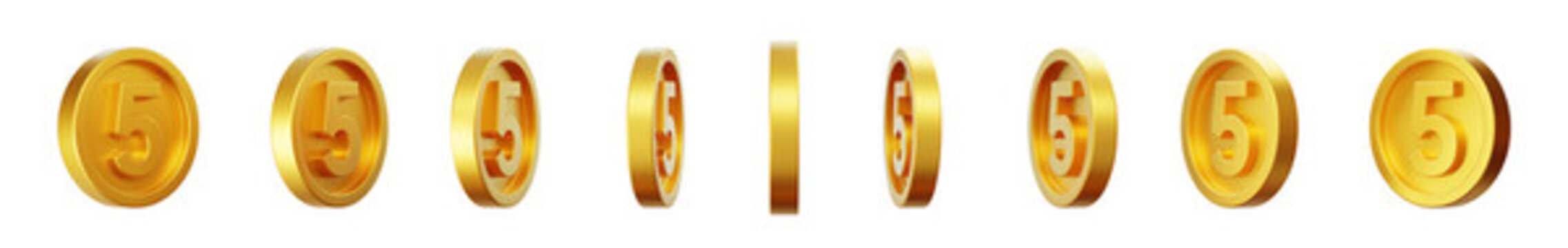 價值幸運(yùn)金幣金額數(shù)字慶典3D