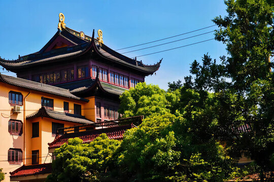 夏日寧靜九華寺