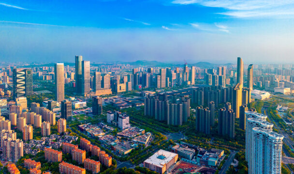 南京河西新城航拍風(fēng)光