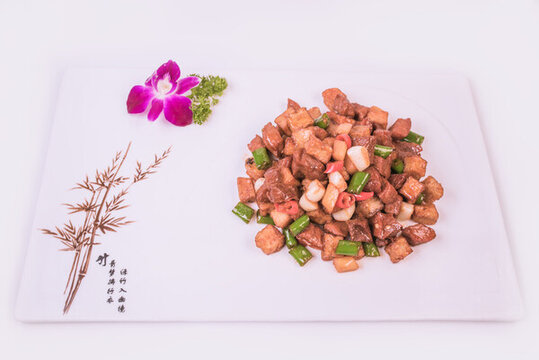 黃牛肉炒藕丁