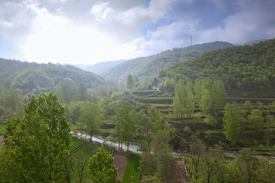 山川小溪